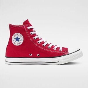 Converse All Star Red Canvas High-Tops